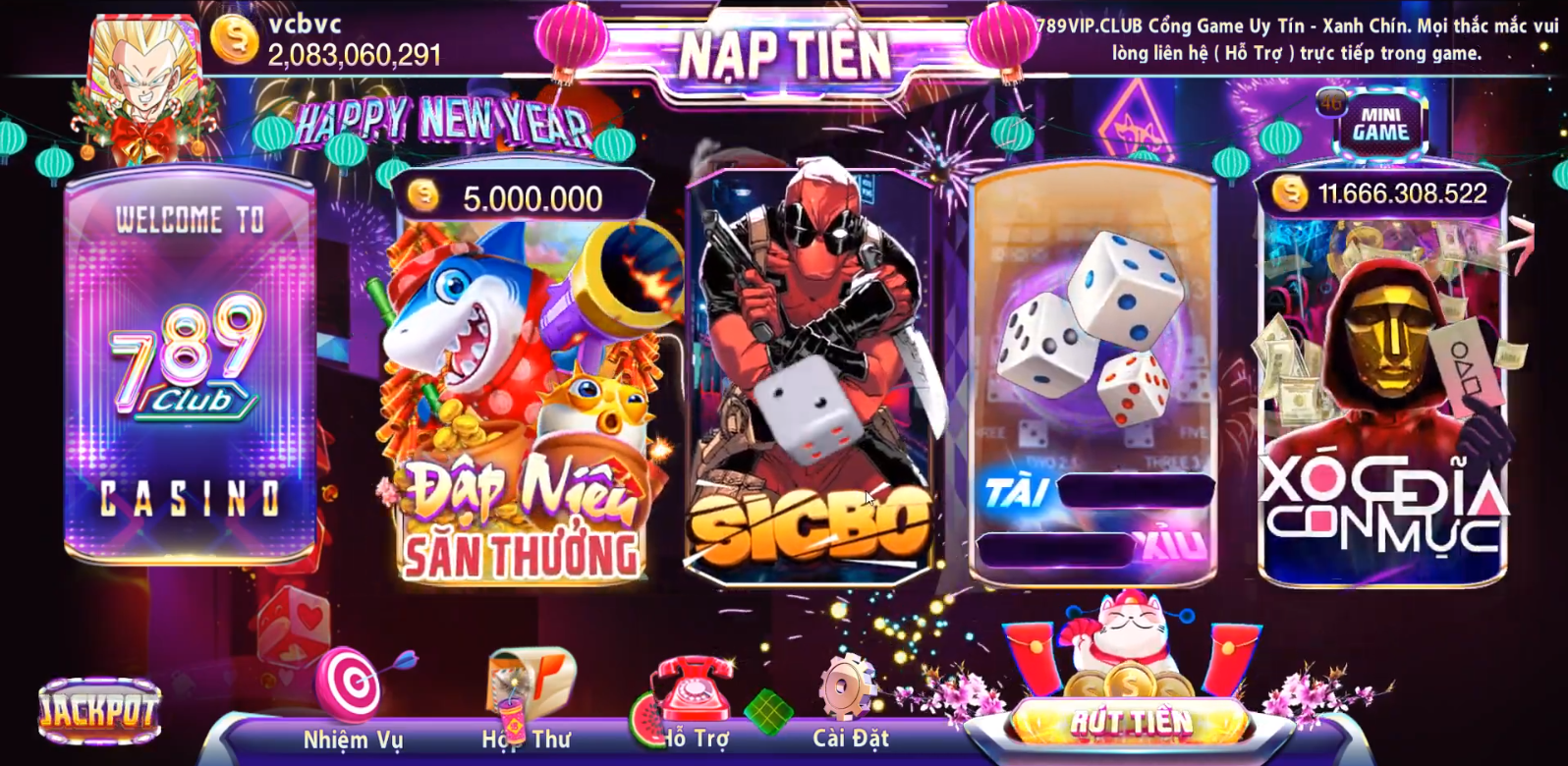 SHARE MÃ NGUỒN GAME BÀI 789CLUB